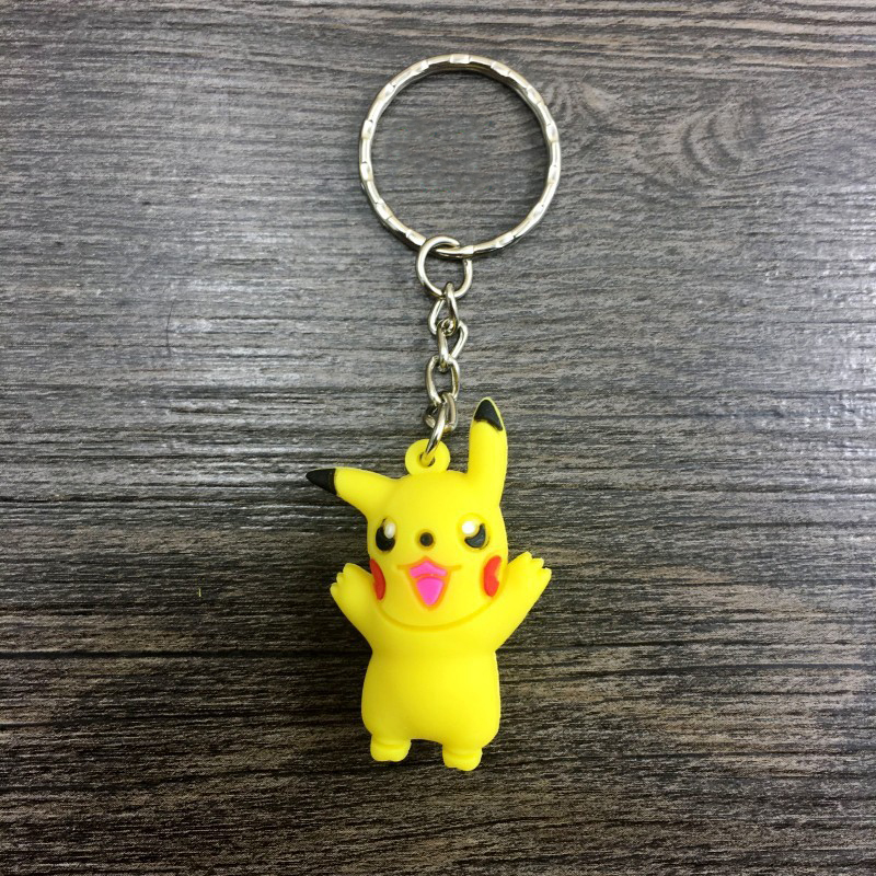 Móc khóa pokemon pikachu pokemon ball dễ thương