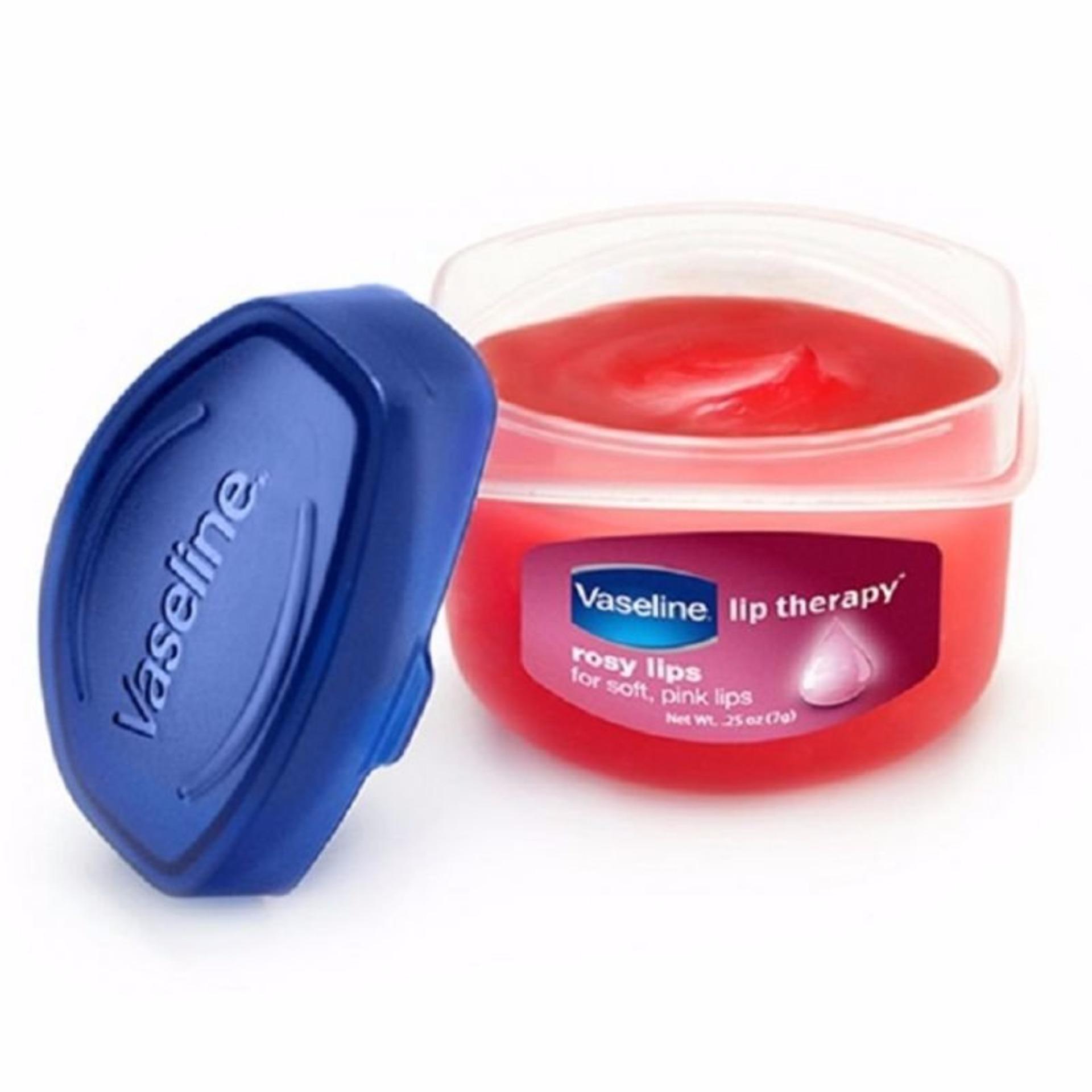Hũ son dưỡng môi Vaseline Lip Therapy Rosy Lips 7g