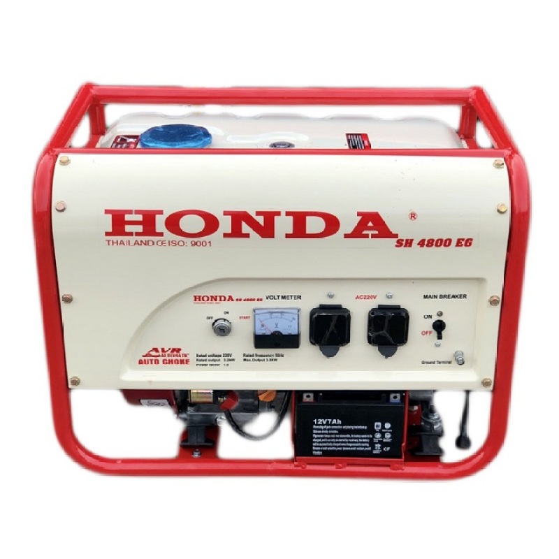 Máy Phát Điện Honda Chạy Xăng 3.8kw SH4800EG Đề