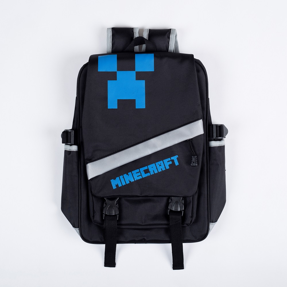 Balo khóa cài cao cấp Minecraft creeper - enderman