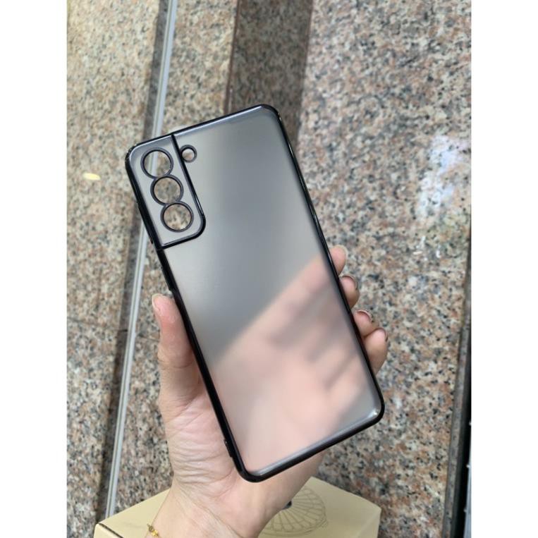 Ốp lưng nhám viền xi Sam Sung Galaxy S21/ S21 Plus/S21 Ultra - Hàng chính hãng Sulada