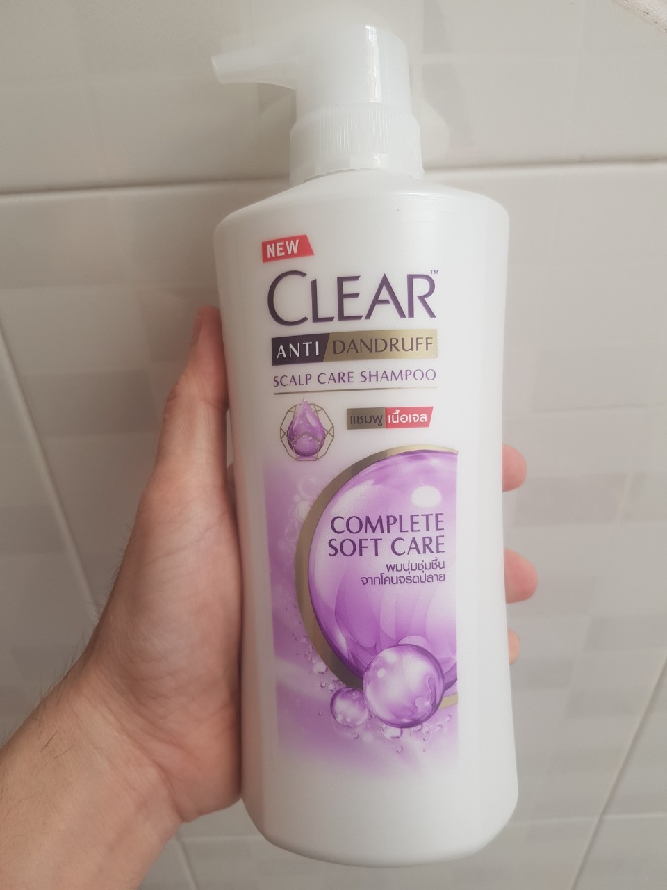 Dầu gội Clear Hoa Tím Thái Lan