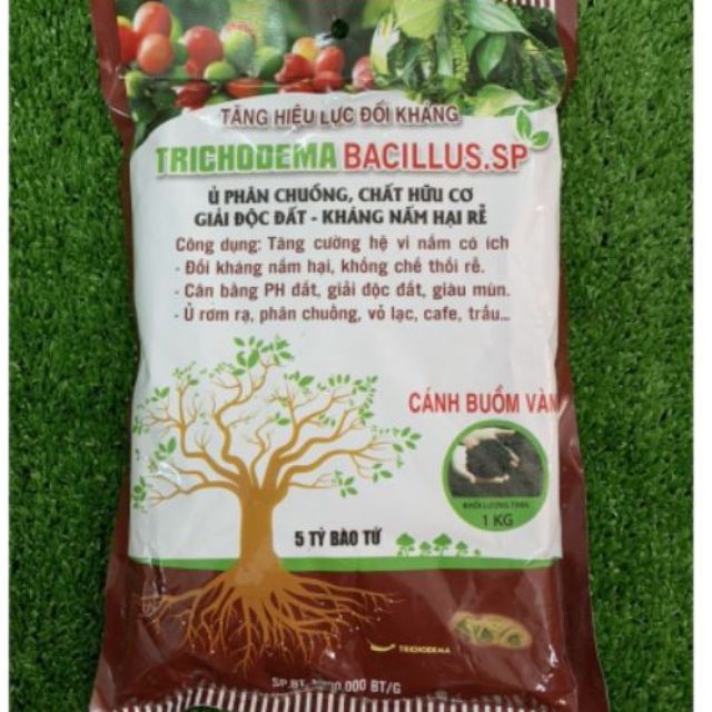 5kg Nấm mem ủ Trichoderma ĐẶC BIỆT (phân giải hữu cơ, cung cấp vi sinh có lợi cho đất)