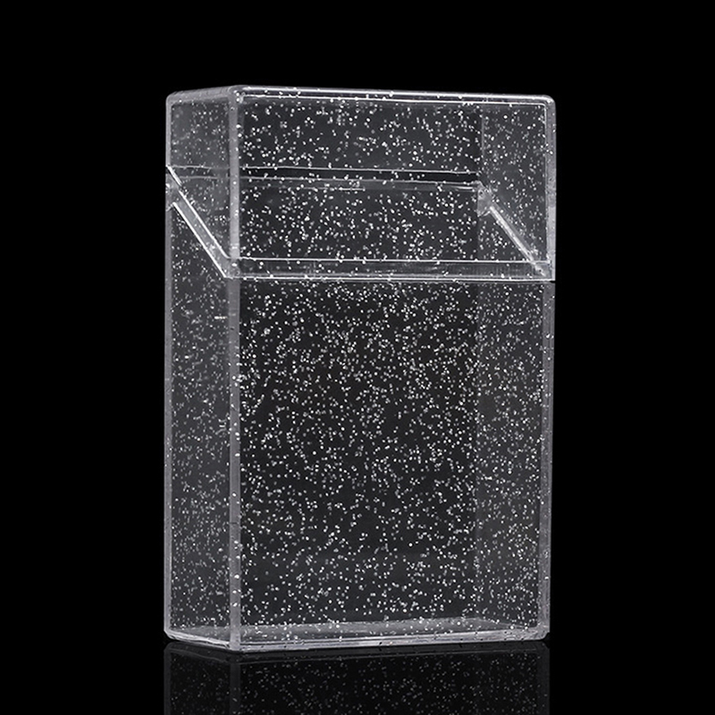 Thời trang 3 Inch Lưu Trữ Trong Suốt Hộp Văn Phòng Phẩm Kawaii Blingbling Thẻ Ảnh Chủ Hộp Trường Hợp Container Idol Albumes Lưu Trữ Ảnh Hộp