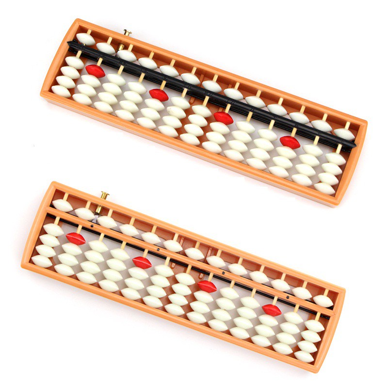 [HCM] Bàn tính soroban 13 cột cao cấp có nút bấm xóa