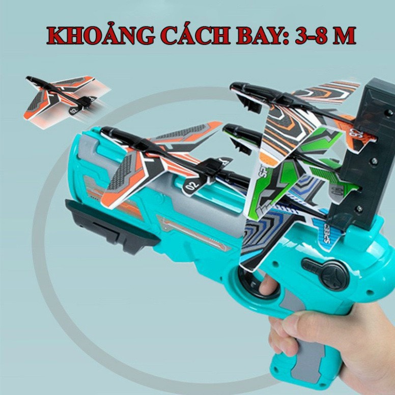 [MUA 2 GIẢM 5%]Đồ chơi phóng máy bay 4 tầng