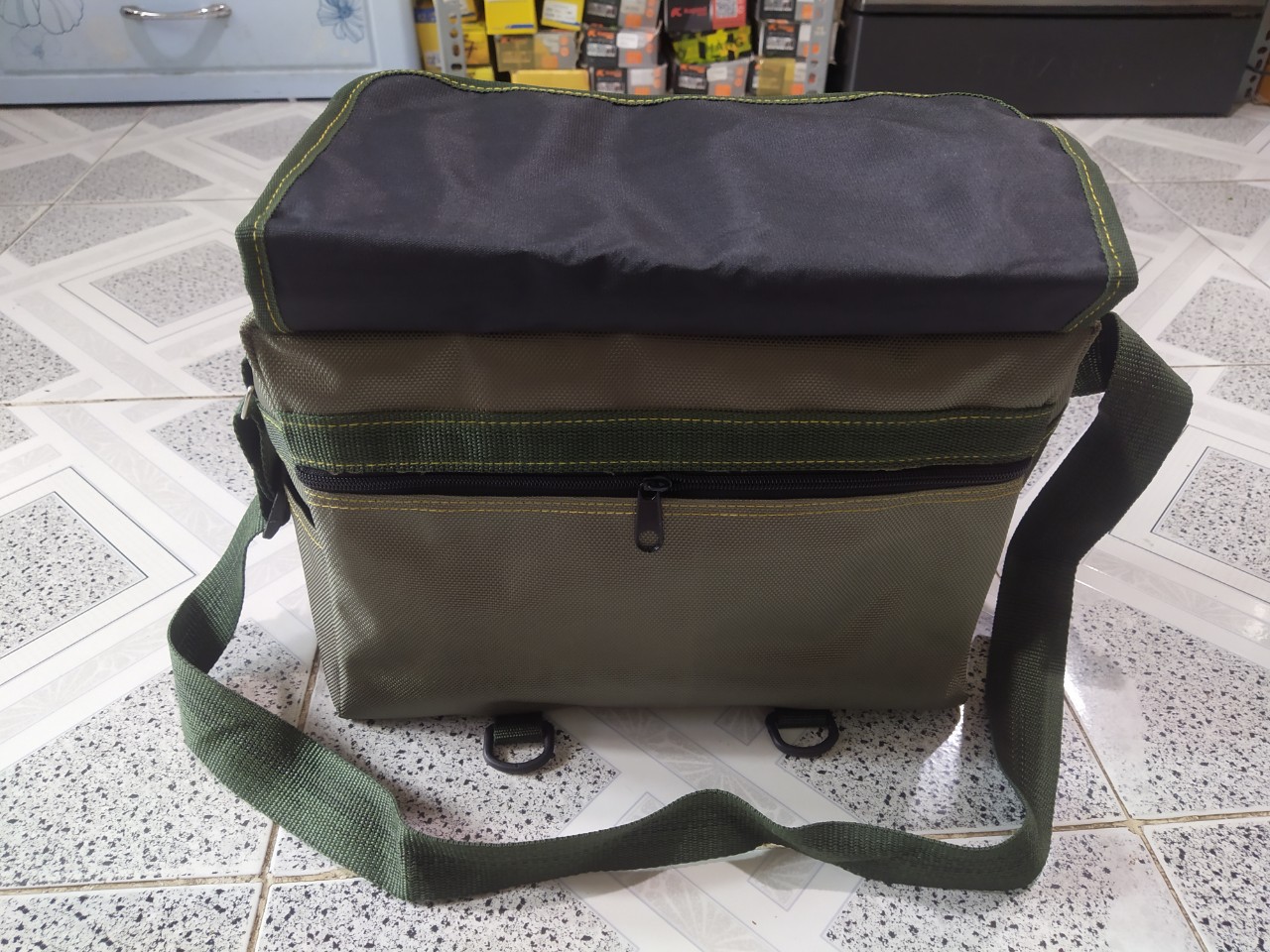 Túi đựng đồ nghề đeo chéo có móc (33cm × 23cm ×15cm )