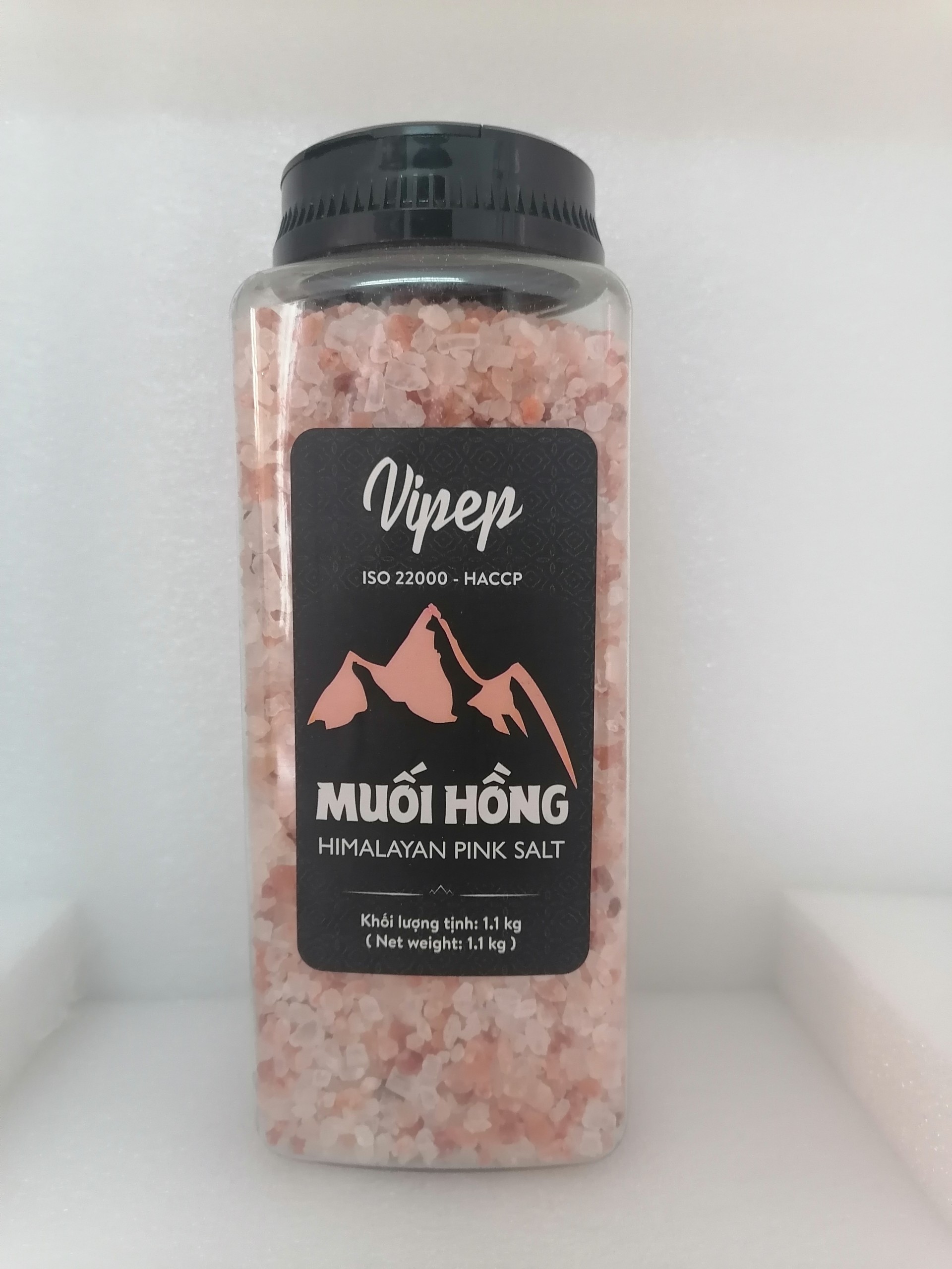 [HẠT HỘP LỚN 1.1 Kg] MUỐI HỒNG [Pakistan] VIPEP Hymalayan Pink Salt