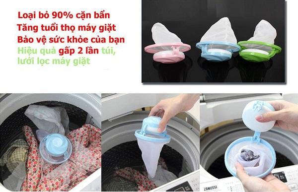 Combo 2 Phao lọc cặn bẩn trong máy giặt