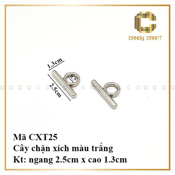 Cây chặn dây xích - phụ kiện làm túi xách
