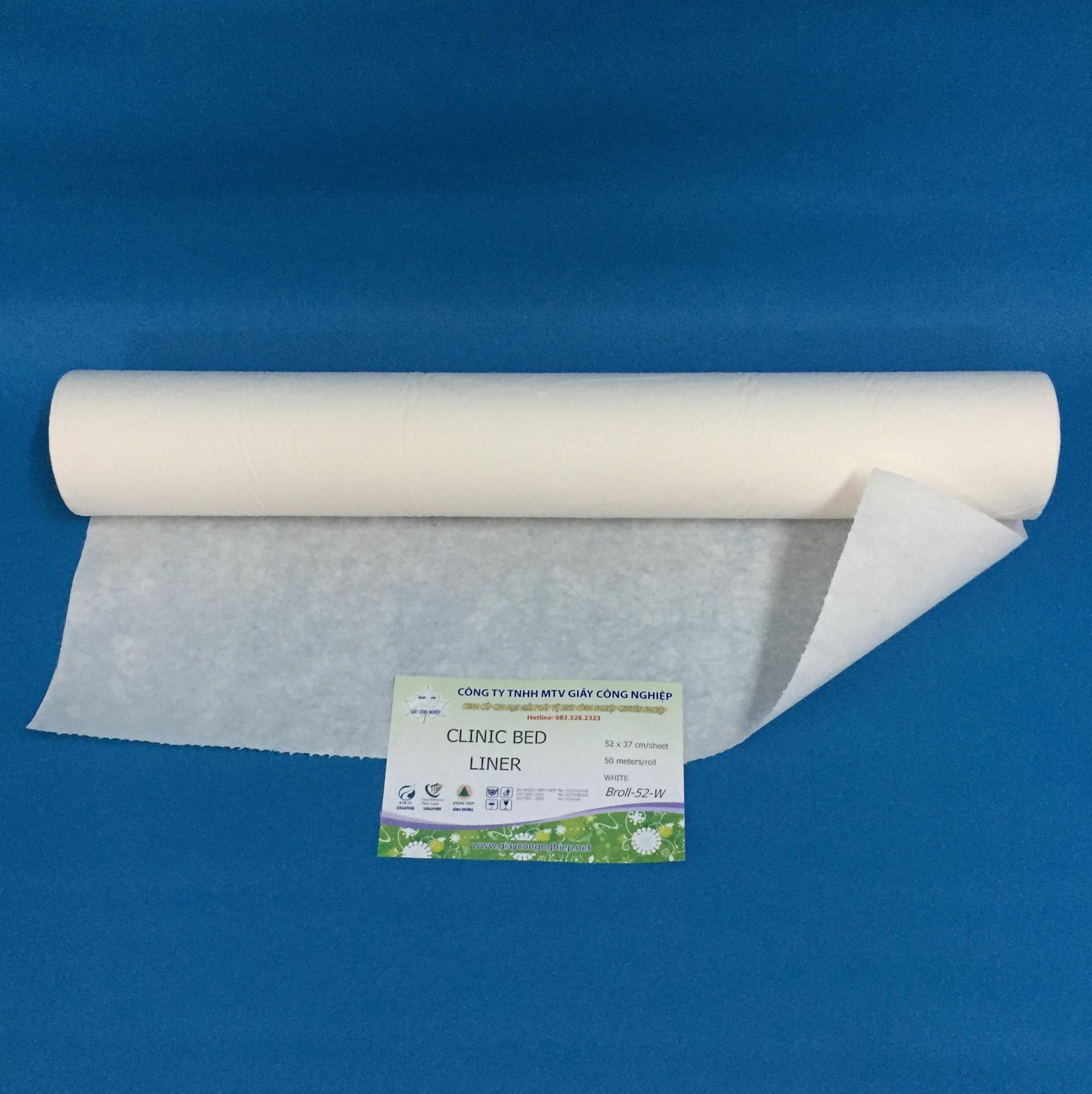 Cuộn giấy lót y tế (white 52)