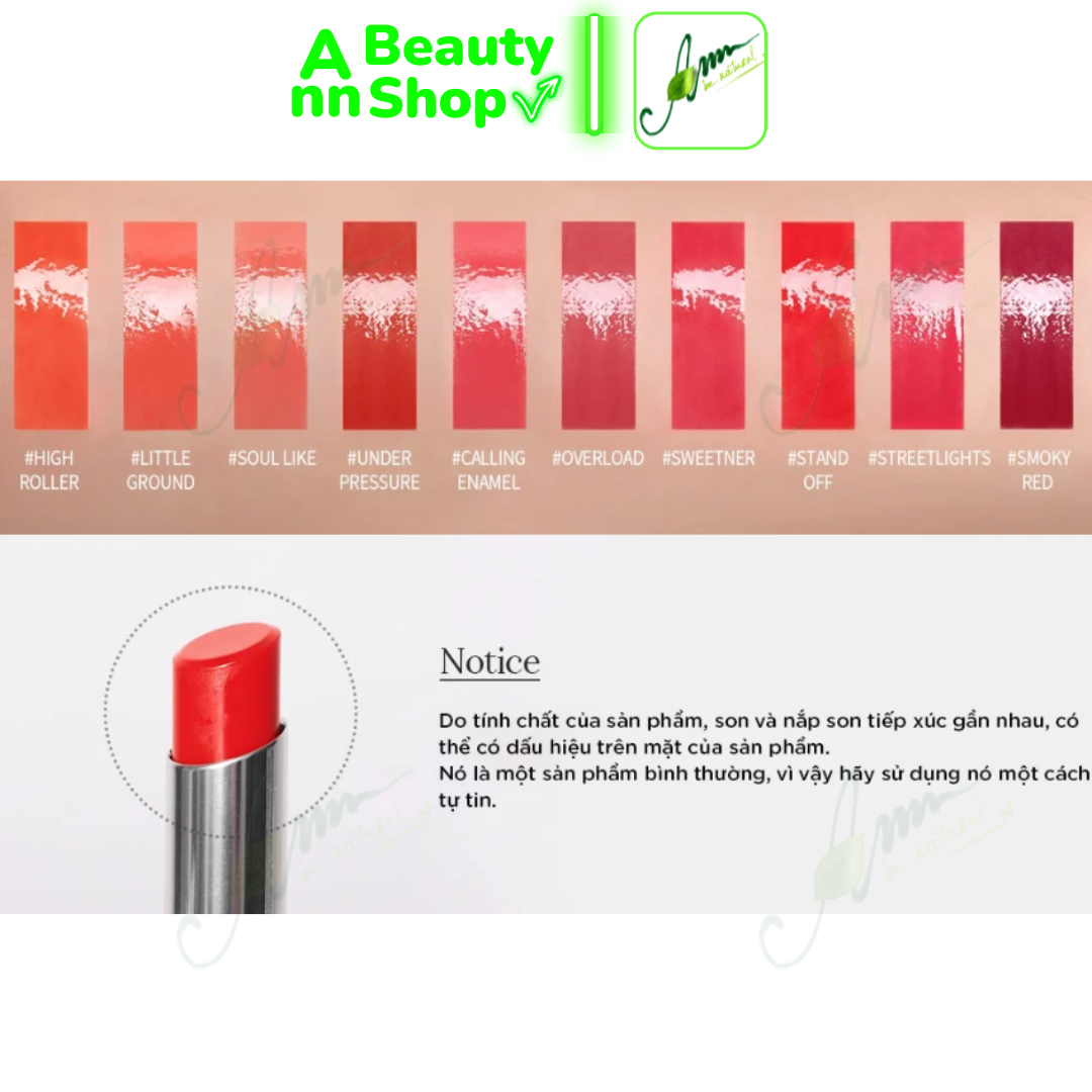 Son Thỏi 3CE Glow Lip Color
