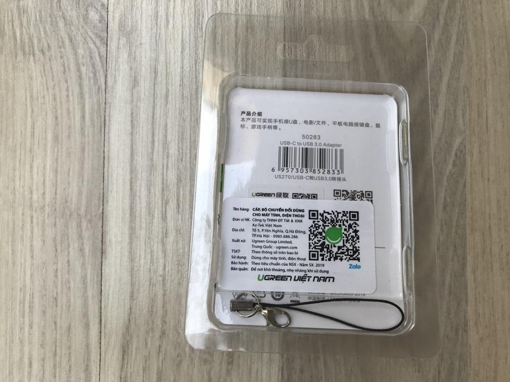 Bộ Chuyển USB TypeC ra USB 3.0 UGREEN 50283 Cao Cấp