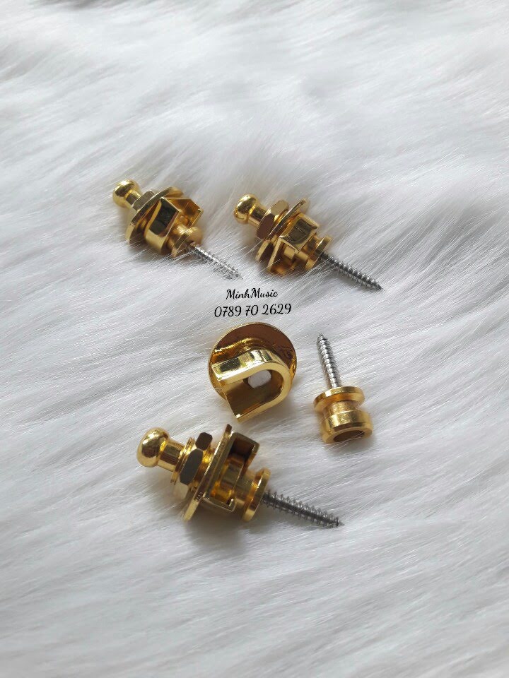 Strap lock gắn đàn guitar giữ dây đeo khi biểu diễn