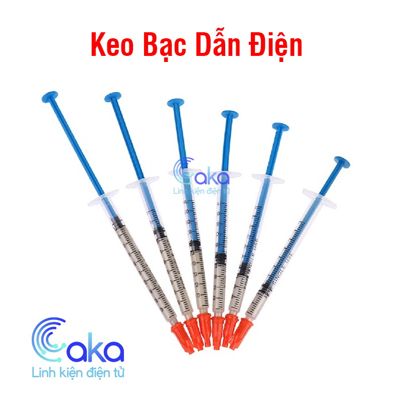 Keo bạc dẫn điện 0.2ml nối tiếp xúc mạch điện bị đứt