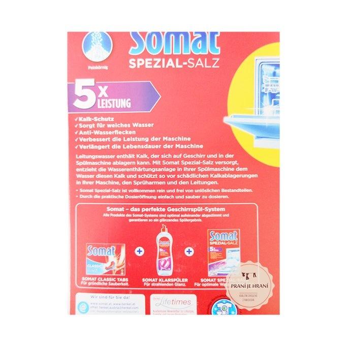Muối rửa ly-bát Somat 1.2kg