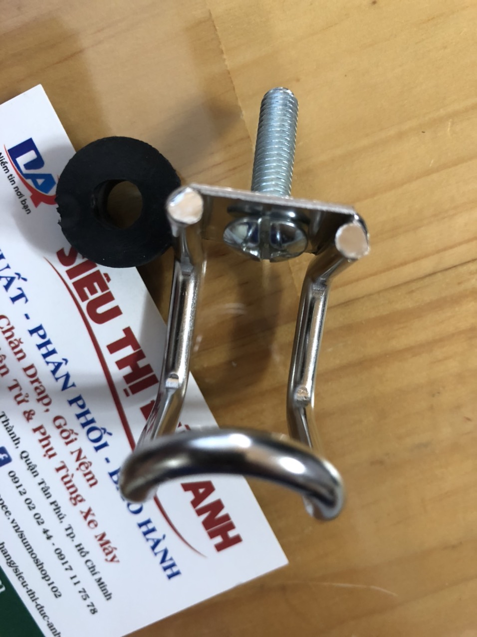 Móc Treo Đồ Inox và xi mạ 7 màu dành cho mọi loại Xe Máy,Moto,xe đạp