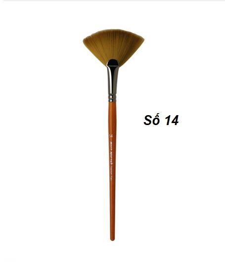 Cọ vẽ đầu quạt, Mont marte, các số