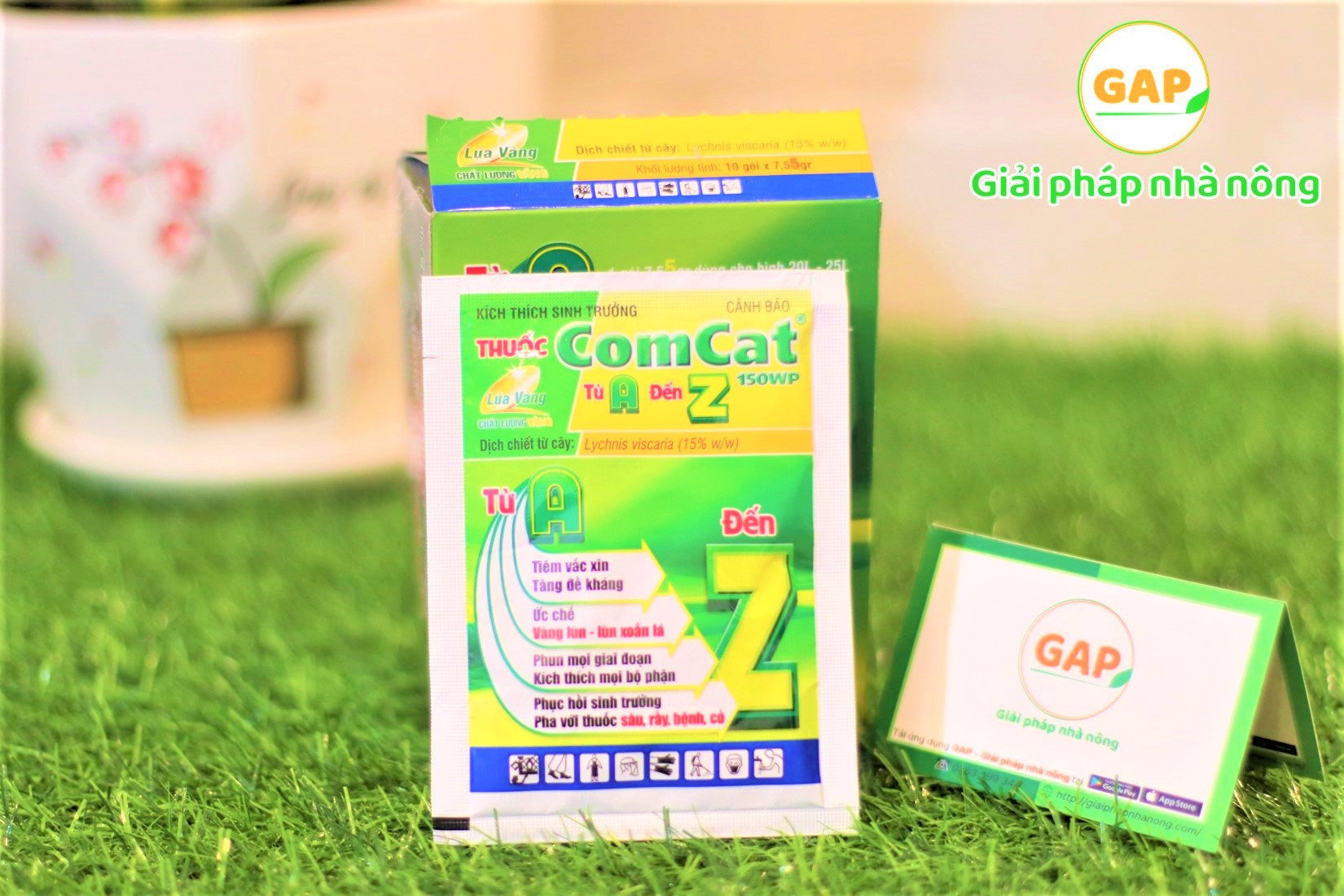 [HCM]Comcat 150WP AZ (7,55gr) Kích thích sinh trưởng cho cây trồng