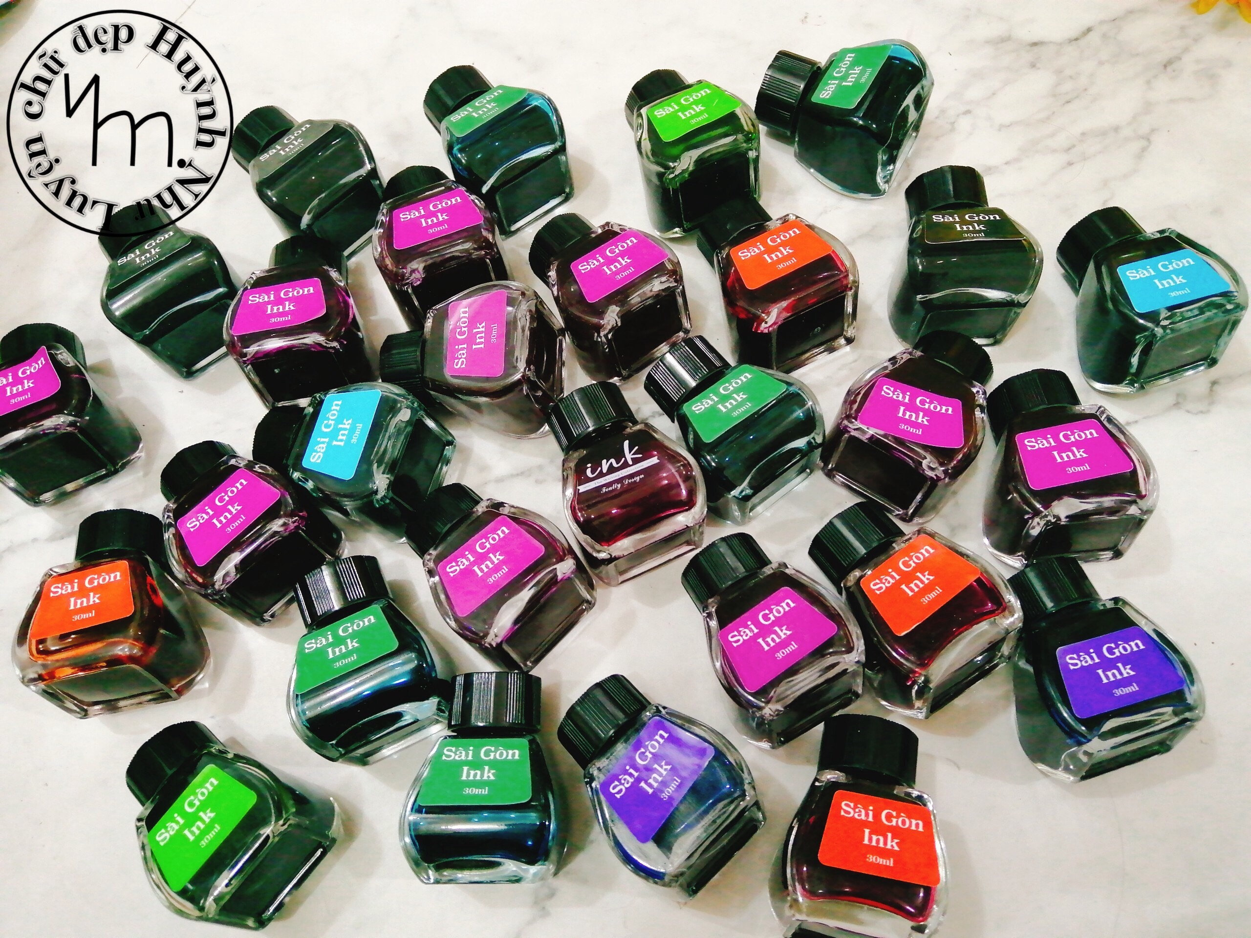 🍁 Mực Sài Gòn Ink lọ 30ml