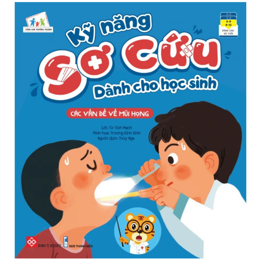 Sách - Combo 5 cuốn: Kỹ năng sơ cứu dành cho học sinh