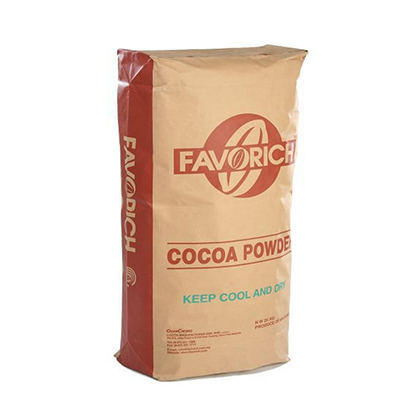 Bột Cacao đắng nguyên chất Favorich gói 500g 100g - cacao nguyên chất