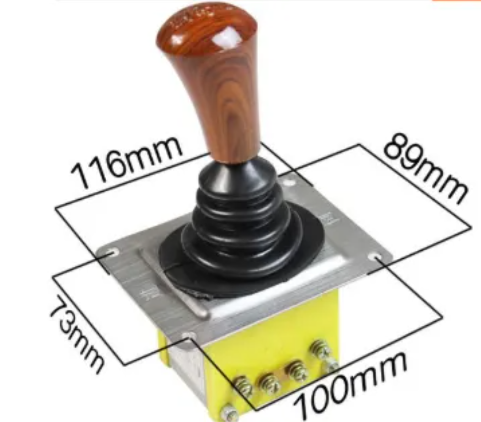 Tay đảo chiều động cơ điện công tắc đảo chiều điện loại xịn vân gỗ có công tắc báo vị trí