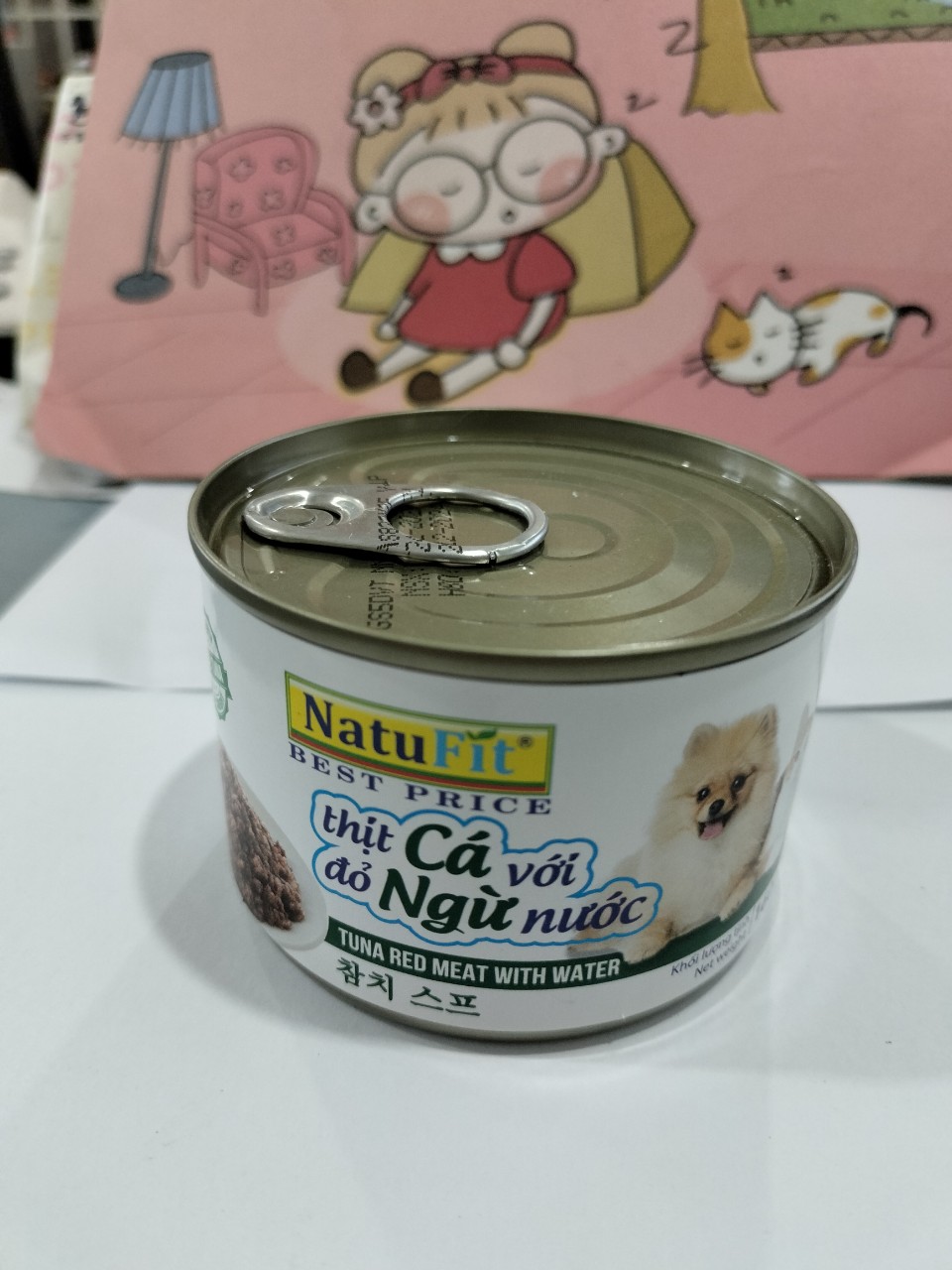 Pate chó mèo Natufit 160g