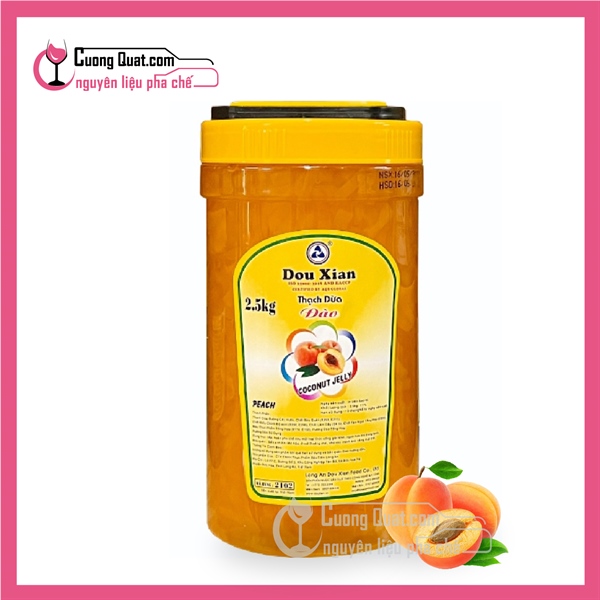[[Hỏa tốc HCM] Thạch Douxian 2.5KG Nhiều Loại - Thạch Trái Cây Đa Hương Vị