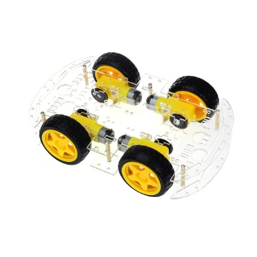 Khung xe robot 2 tầng 4 bánh stem