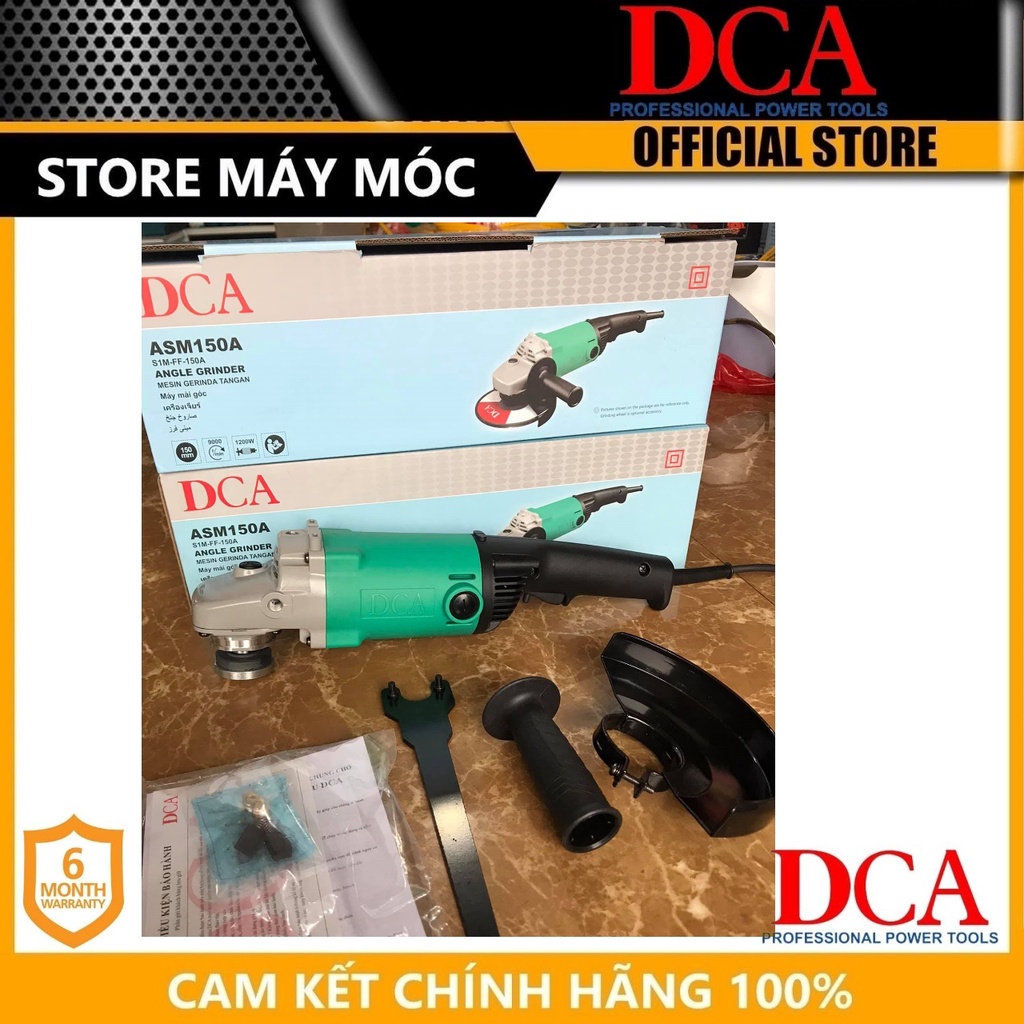 Máy mài góc 150mm dca asm150a