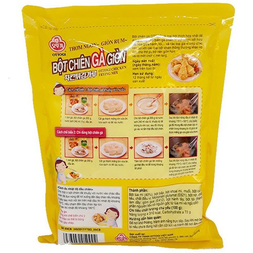 Bột chiên gà giòn 500g/150g