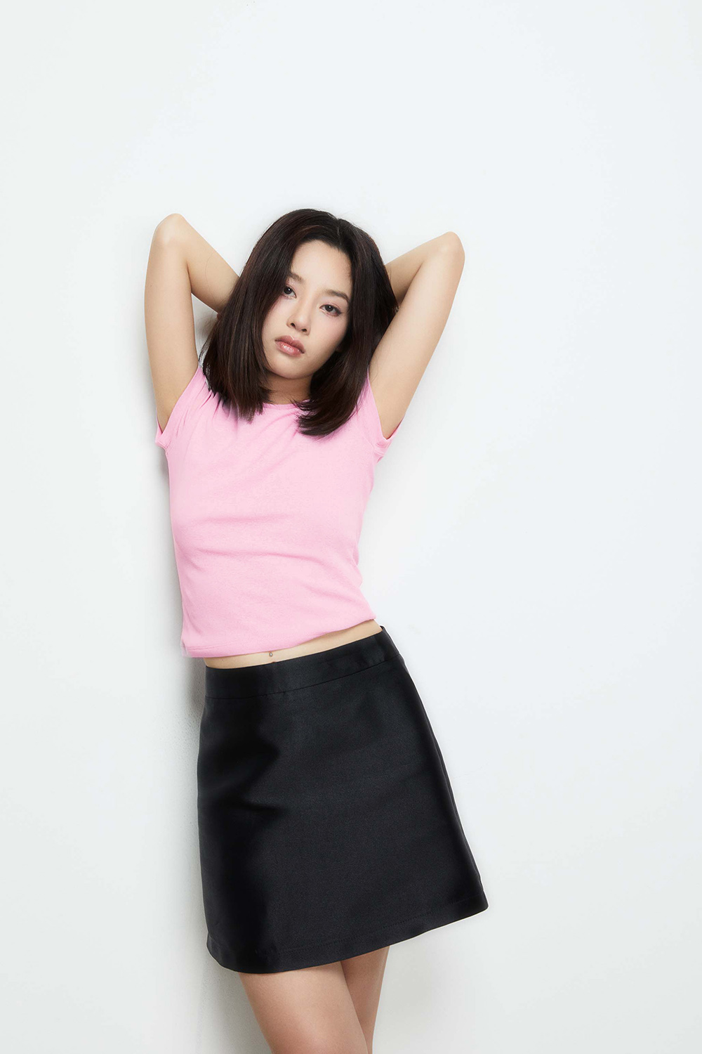 Dottie - áo tay ngắn vải tule t0654