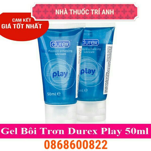 Gel bôi trơn durex play 50ml
