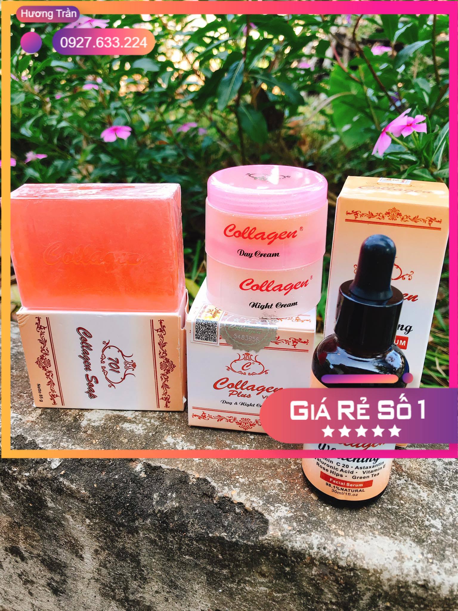 Combo kem collagen plus vite tặng serum[Chính Hãng]