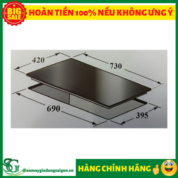 [HCM]BẾP ĐIỆN TỪ KAFF FL105IC