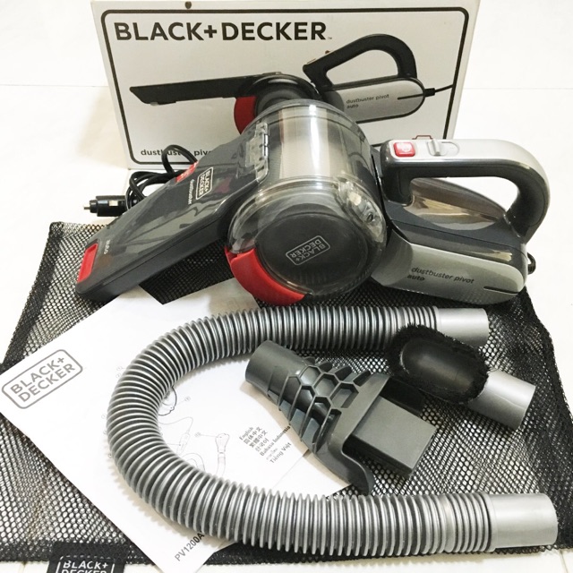 Chính hãng - máy hút bụi 12v chuyên dụng cho xe hơi black&decker pv1200av và nv1200av