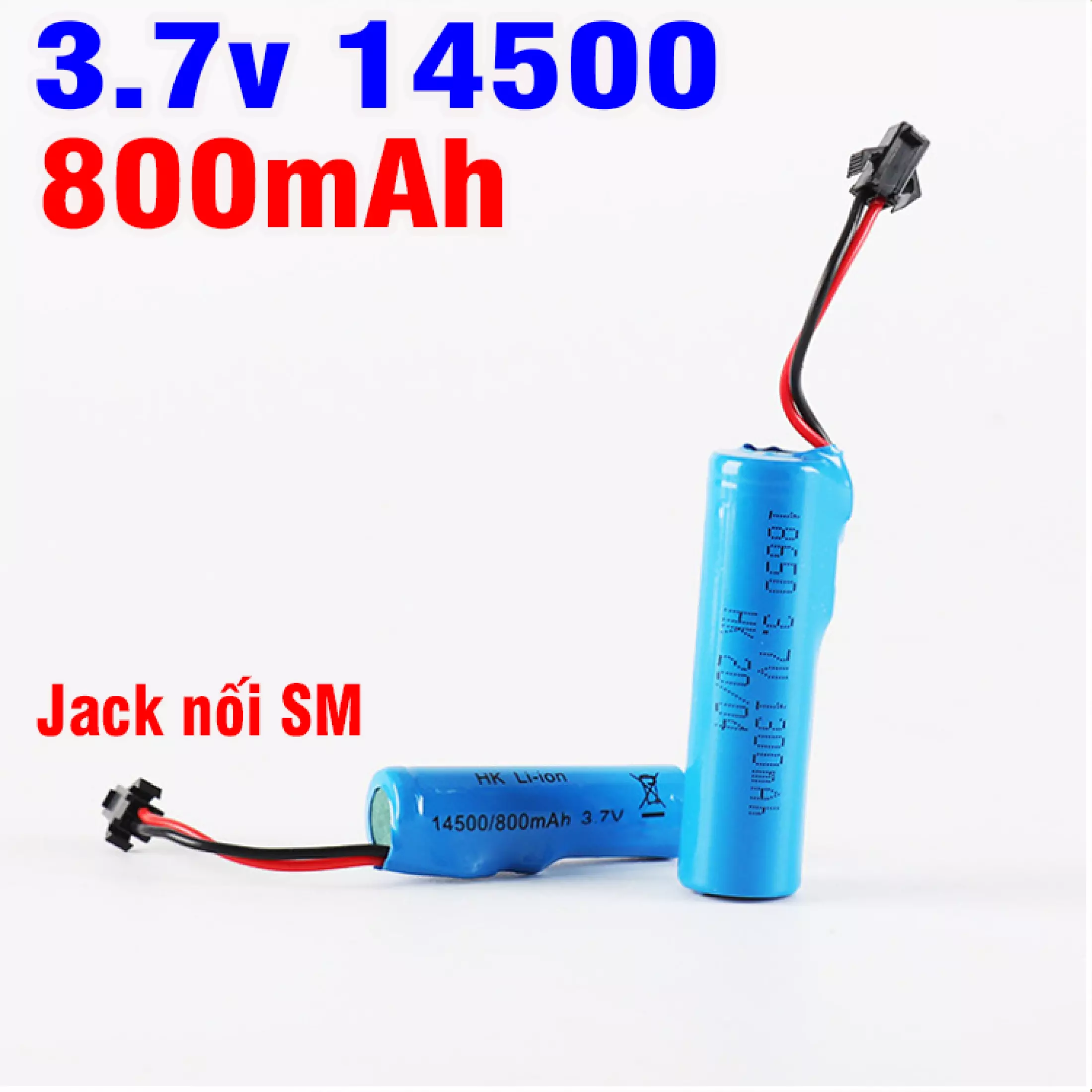 Pin sạc 14500 3.7v 800mA