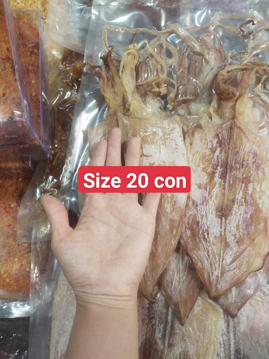 1kg Mực khô câu 20-22con [hàng loại 1 ngon ngọt] -HS01-GHPY