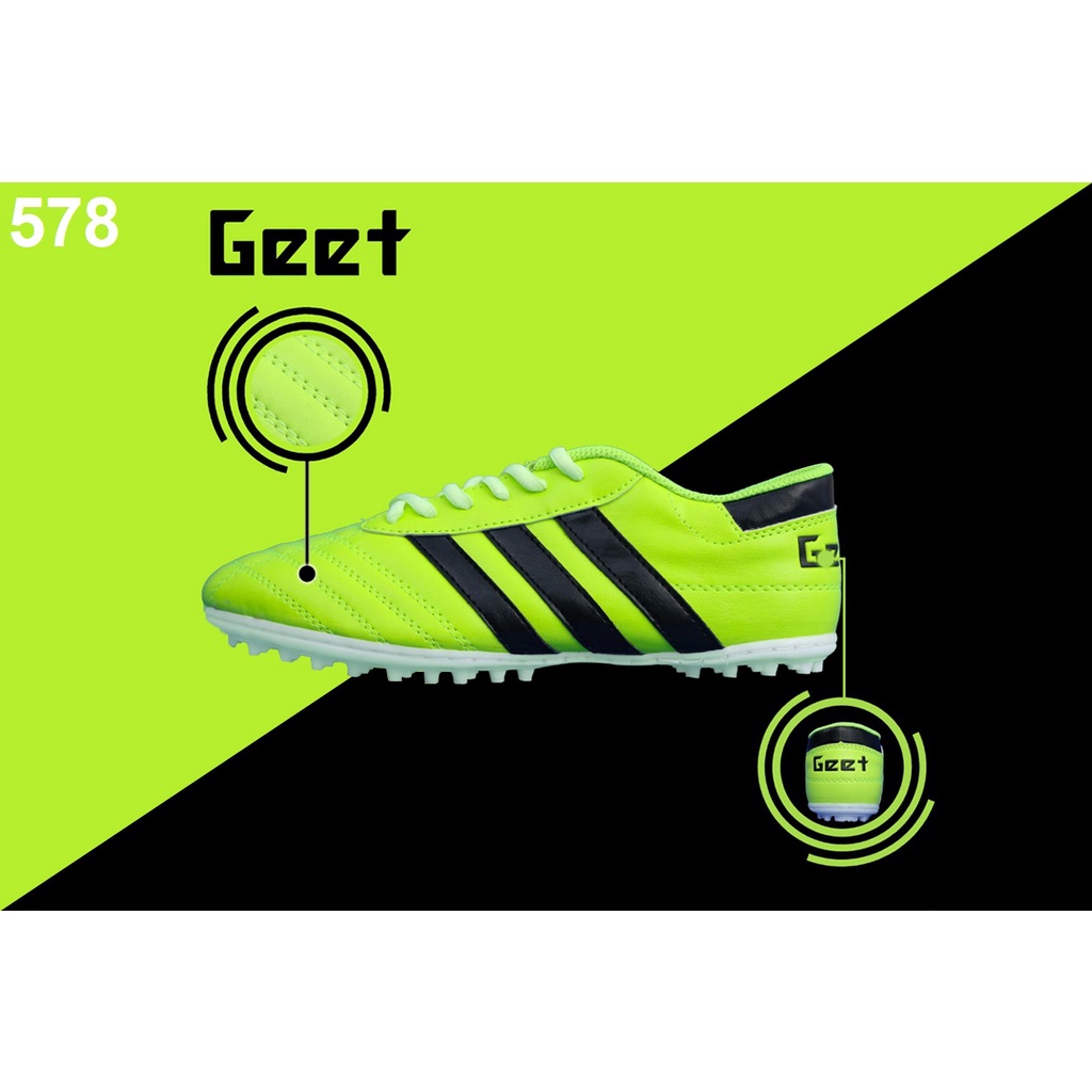 Giày bóng đá 3 Sọc Geet size 36 đến 43