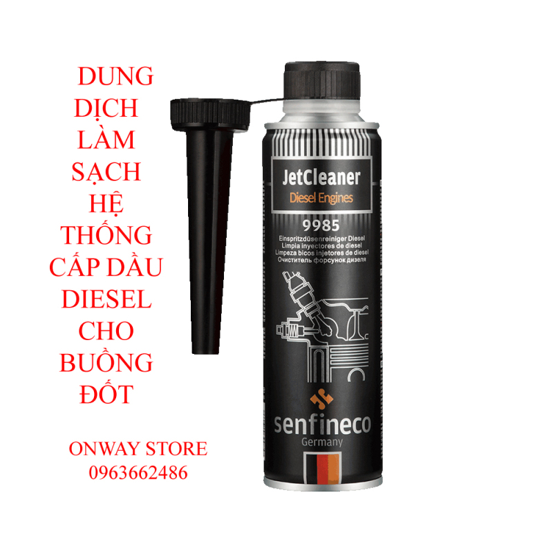 9985 Senfineco Jet cleaner Diesel Engines senfineco (dung dịch làm sạch hệ thống cấp dầu diesel buồng đốt)