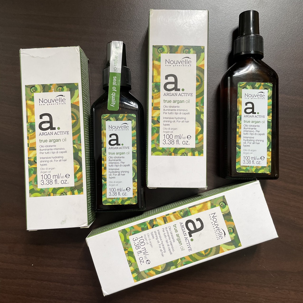 [HCM]Tinh Dầu Dưỡng Tóc True Argan Oil Active Nouvelle 100ml