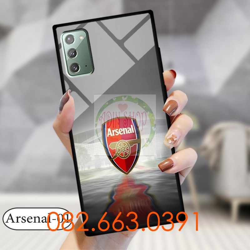 [HCM]Ốp lưng Samsung Note 20 ép kính đội bóng đá