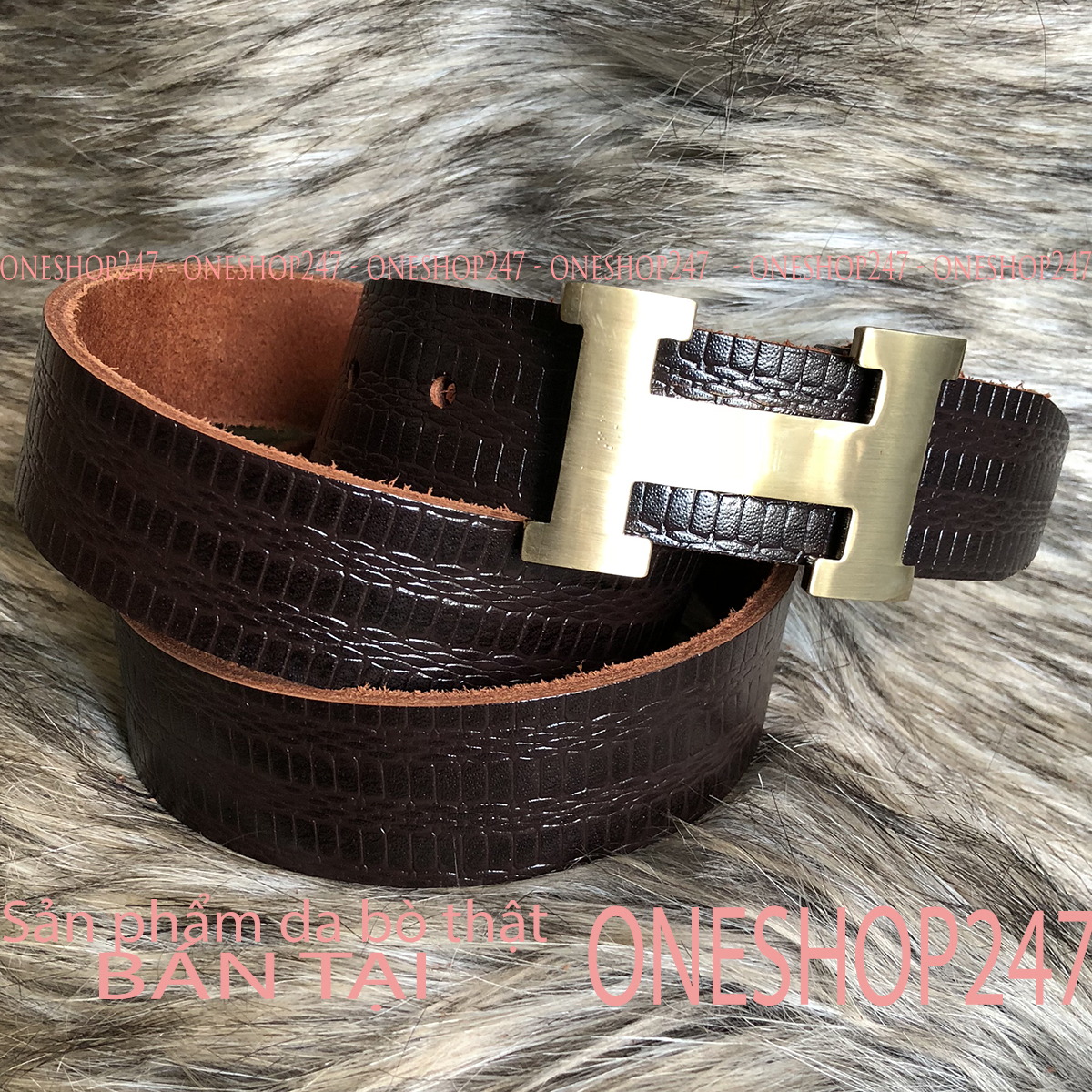 Thắt lưng DA BÒ CHUẨN chất lượng, bền bỉ, sành điệu