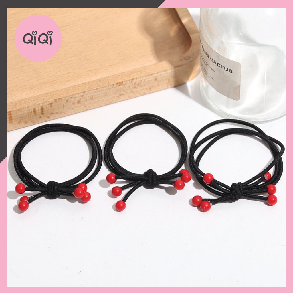 (1k) Set 20 Dây buộc tóc Chery quà tặng khách hàng Qiqishop