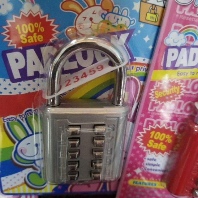 Ổ khóa số bấm 40mm PADLOCK