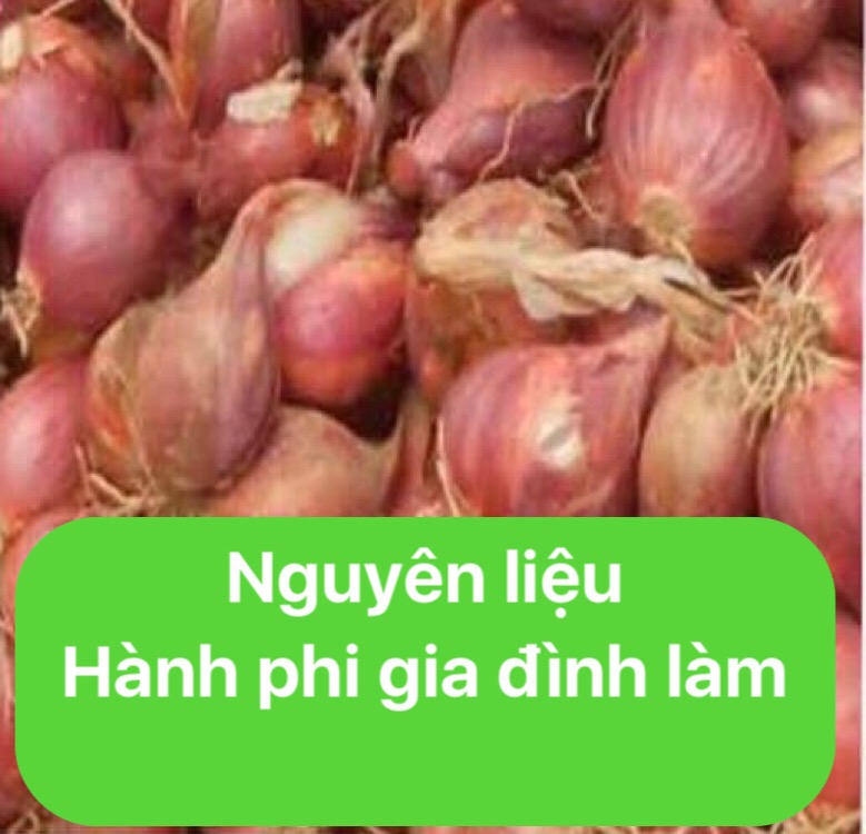 nguyên liệu hành băm