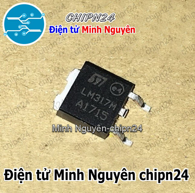 [2 con] (SOP) IC Dán LM317 TO-252 (SMD) (LM317D2T) (IC Nguồn Điều chỉnh điện áp tuyến tính) - HH003840