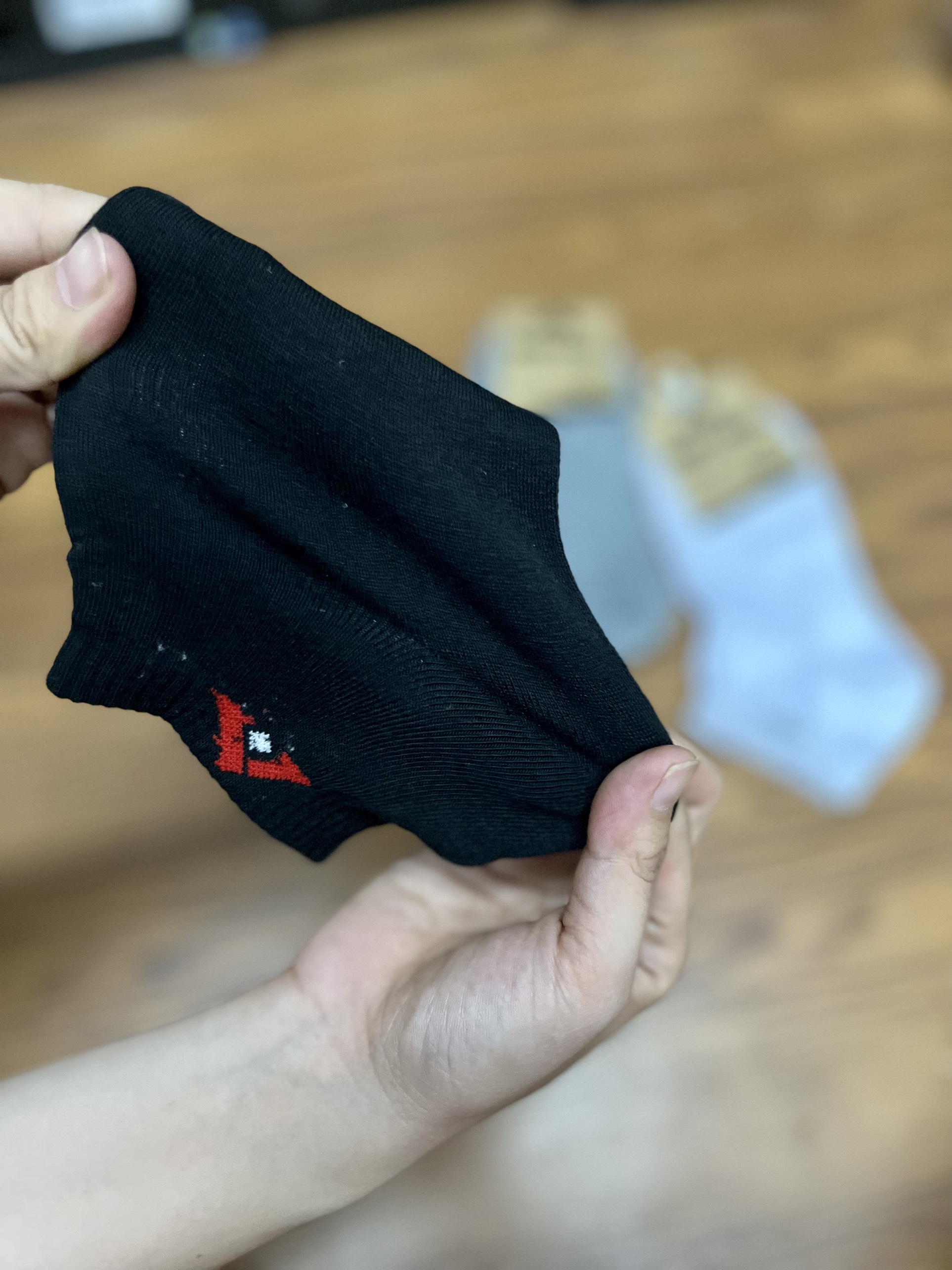 Tất cotton dày dặn cổ thấp nam nữ 3 màu - tất vớ unisex siêu thấm hút mồ hôi