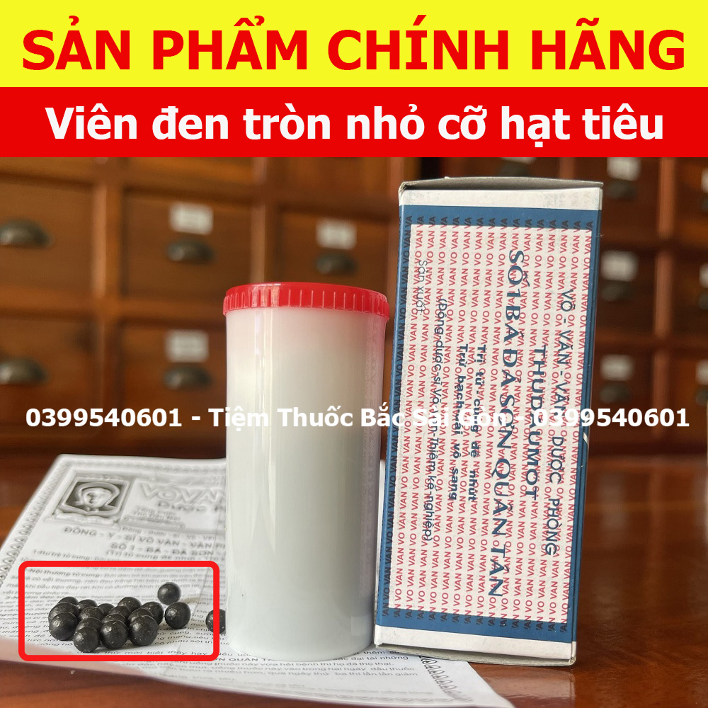 Bá Đã Sơn Quân Tán Võ Văn Vân - Hộp ~200 viên